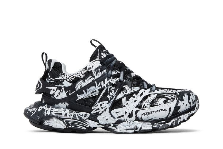 Balenciaga Track Sneaker Graffiti - Black White