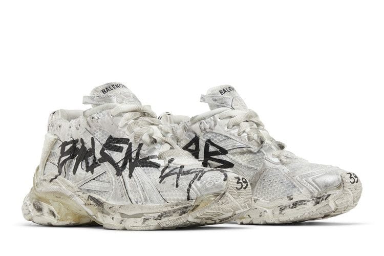 Balenciaga Runner Graffiti White Black (Women's)