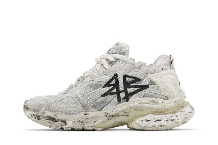 Balenciaga Runner Graffiti White Black (Women's)