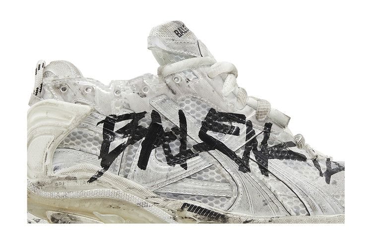 Balenciaga Runner Graffiti White Black (Women's)