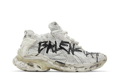 Balenciaga Runner Graffiti White Black (Women's)