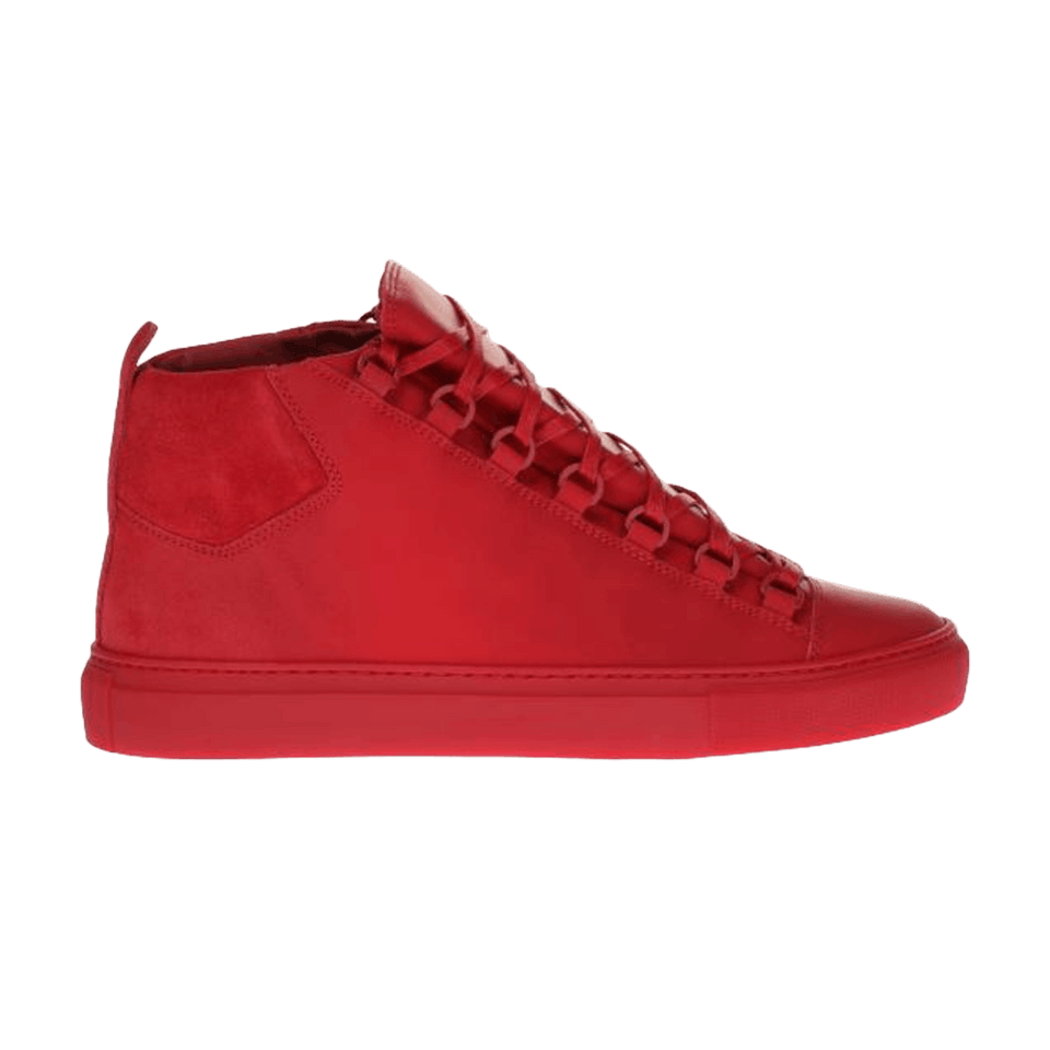 Balenciaga Arena High Red Suede