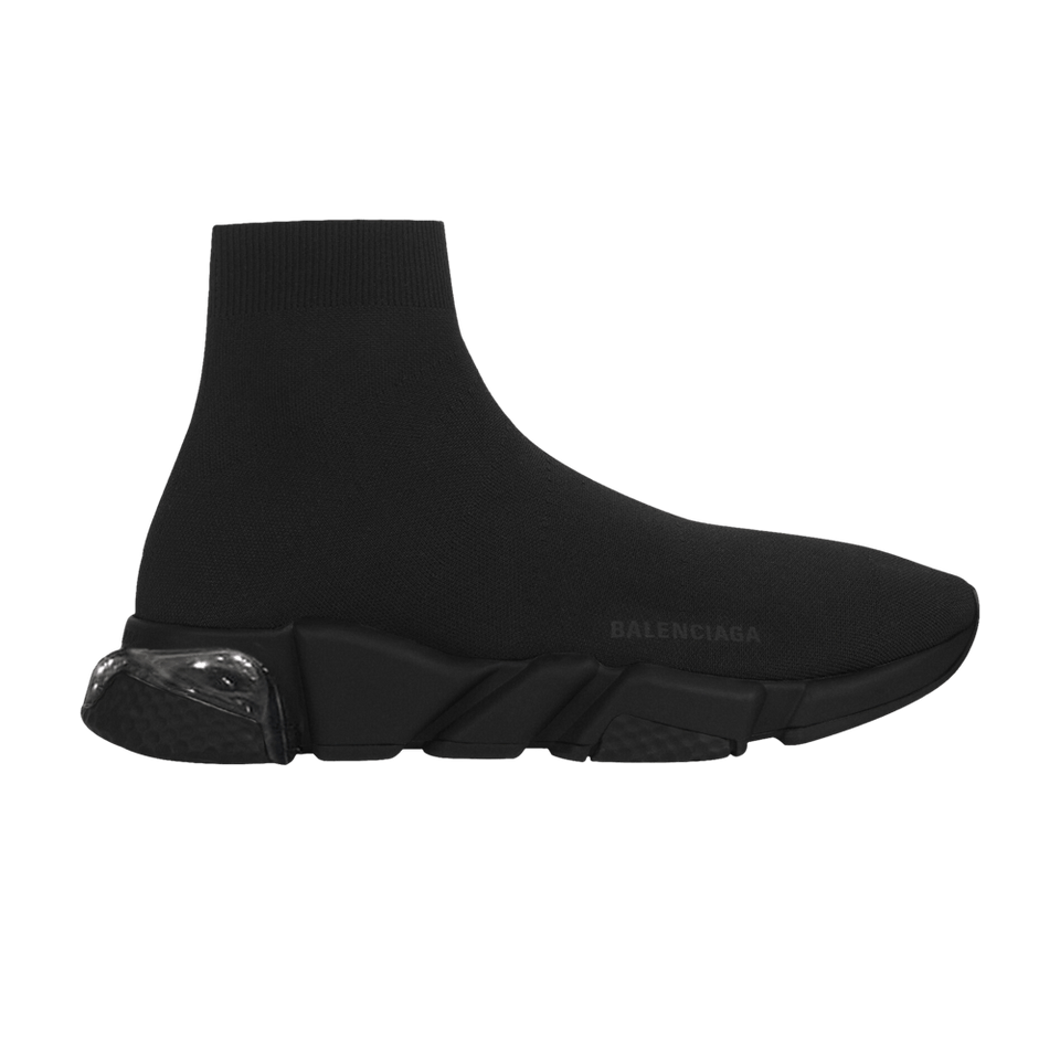 Balenciaga Speed Clear Sole Black