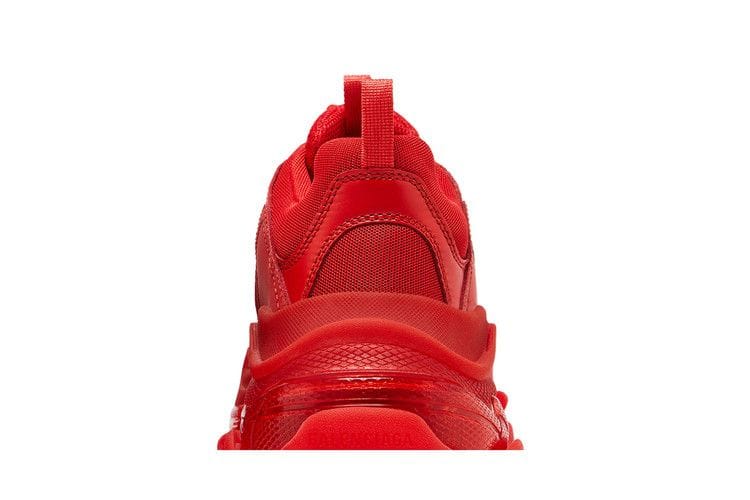 Balenciaga Triple S Sneaker Clear Sole - Red 2019