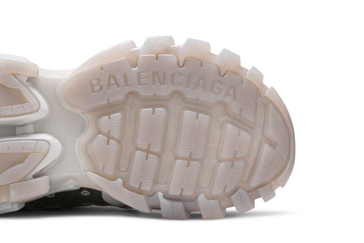 Balenciaga Track Sneaker Clear Sole - Light Grey