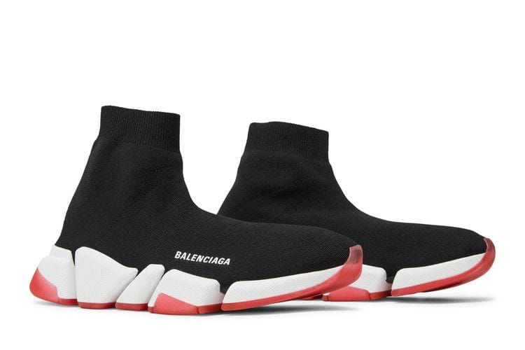 Balenciaga Speed 2.0 Sneaker Black Red