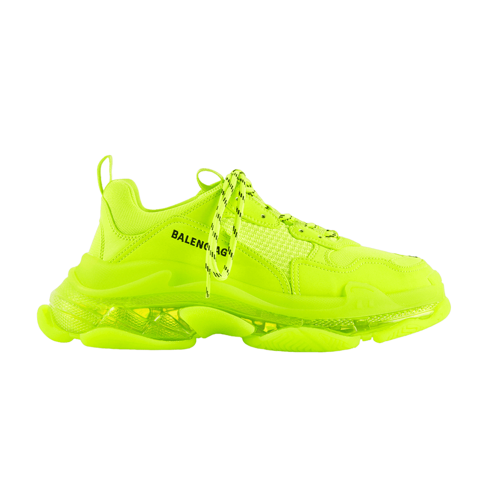 Balenciaga Triple S Clear Sole Fluo Yellow