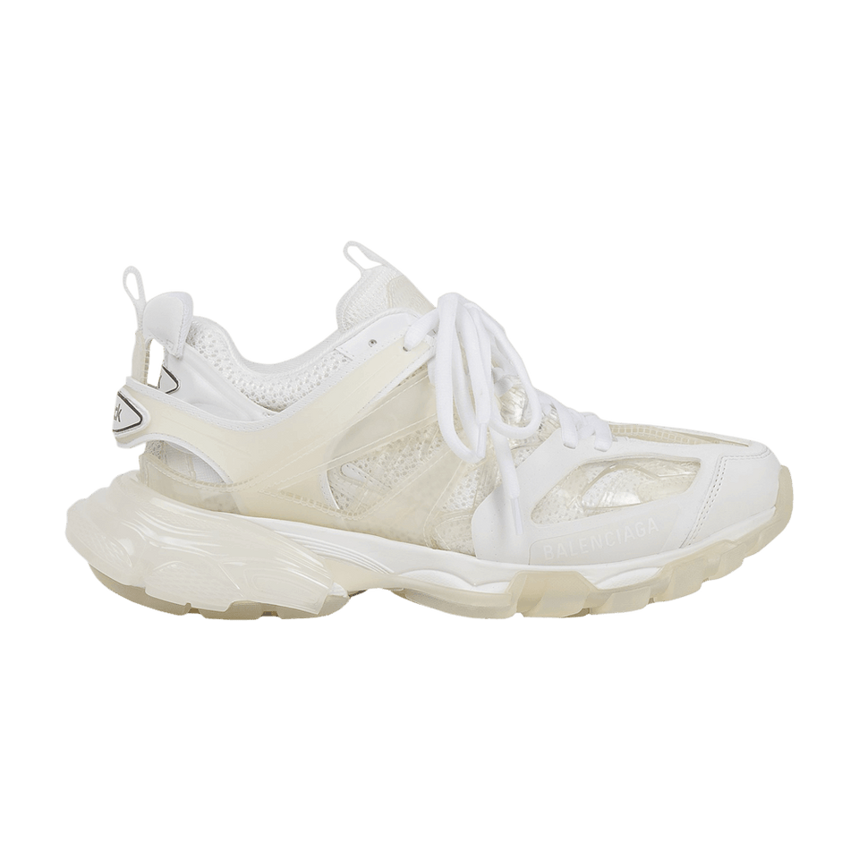Balenciaga Track Clear Sole White