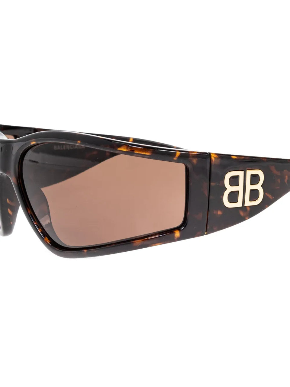 rectangle-frame branded sunglasses
