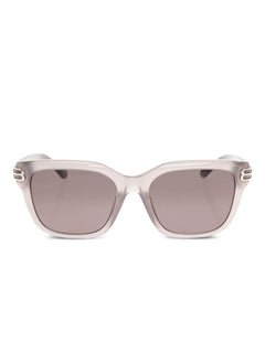 Casino triple-detail square sunglasses