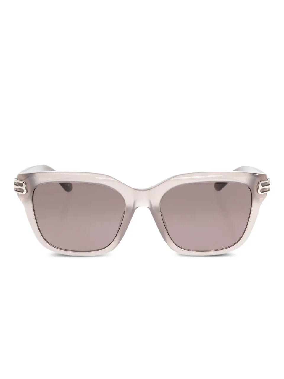 Casino triple-detail square sunglasses