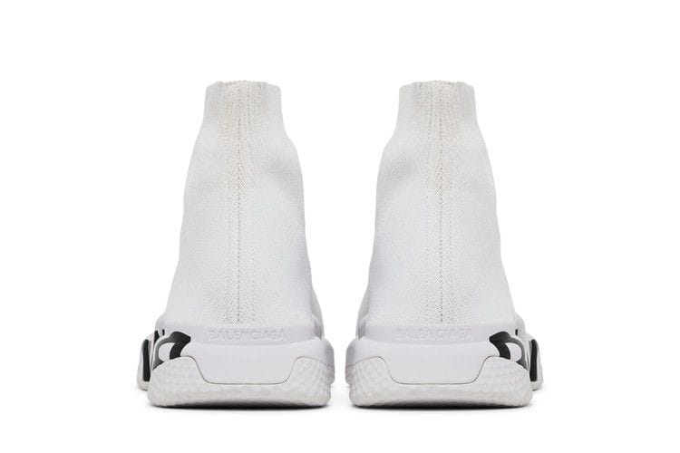 Balenciaga Speed Sneaker Midsole Graffiti - White Black
