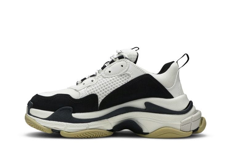 Balenciaga Triple S White Black