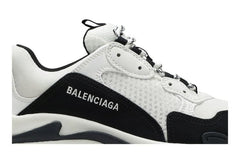 Balenciaga Triple S White Black