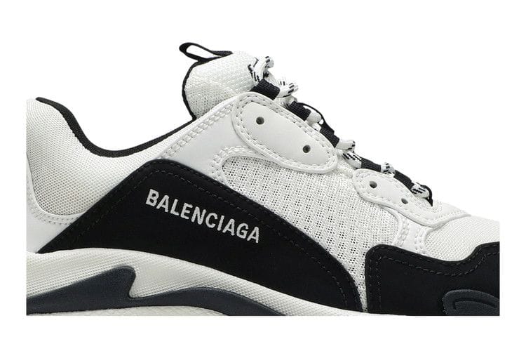 Balenciaga Triple S White Black