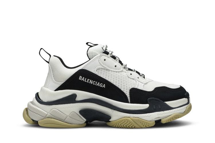 Balenciaga Triple S White Black