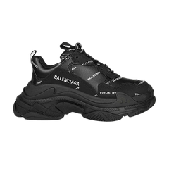 Balenciaga Wmns Triple S Sneaker 'Black Logo'