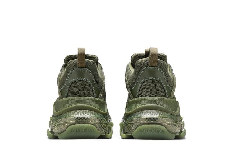 Balenciaga Triple S Sneaker Clear Sole - Green