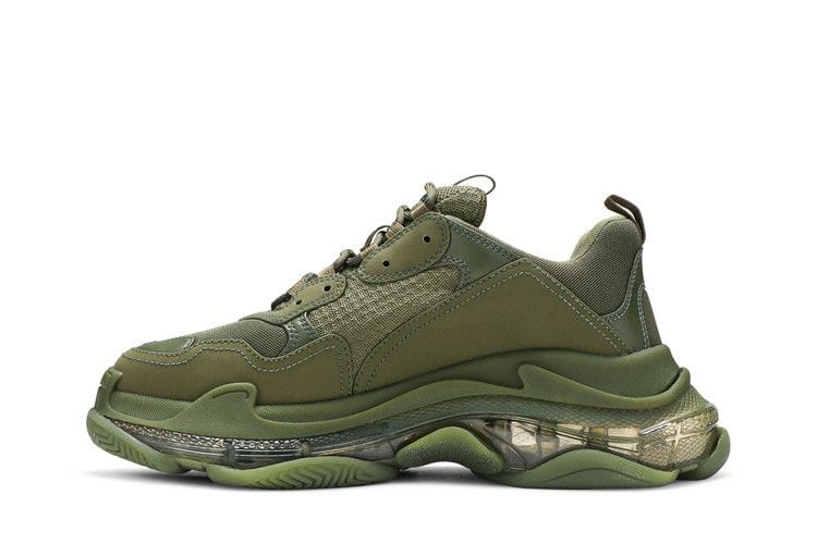 Balenciaga Triple S Sneaker Clear Sole - Green