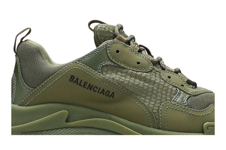 Balenciaga Triple S Sneaker Clear Sole - Green