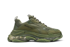 Balenciaga Triple S Sneaker Clear Sole - Green