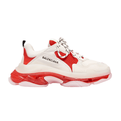 Balenciaga Wmns Triple S 'Clear Sole - Red'