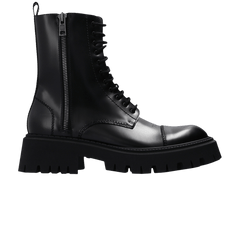 Balenciaga Tractor Bootie Black