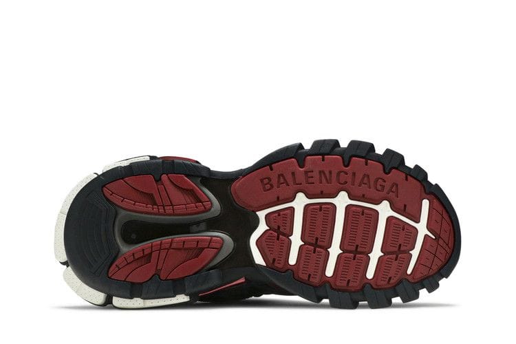 Balenciaga Track.2 Trainer Black Burgundy