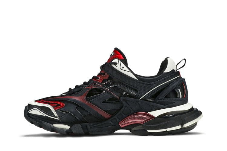 Balenciaga Track.2 Trainer Black Burgundy