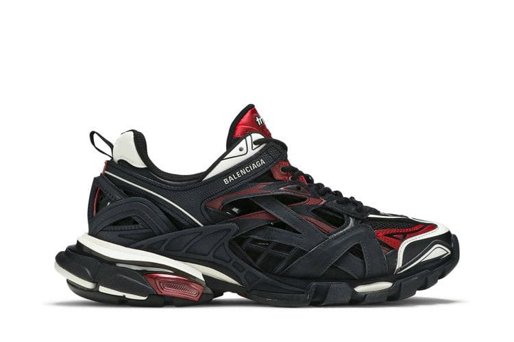 Balenciaga Track.2 Trainer Black Burgundy