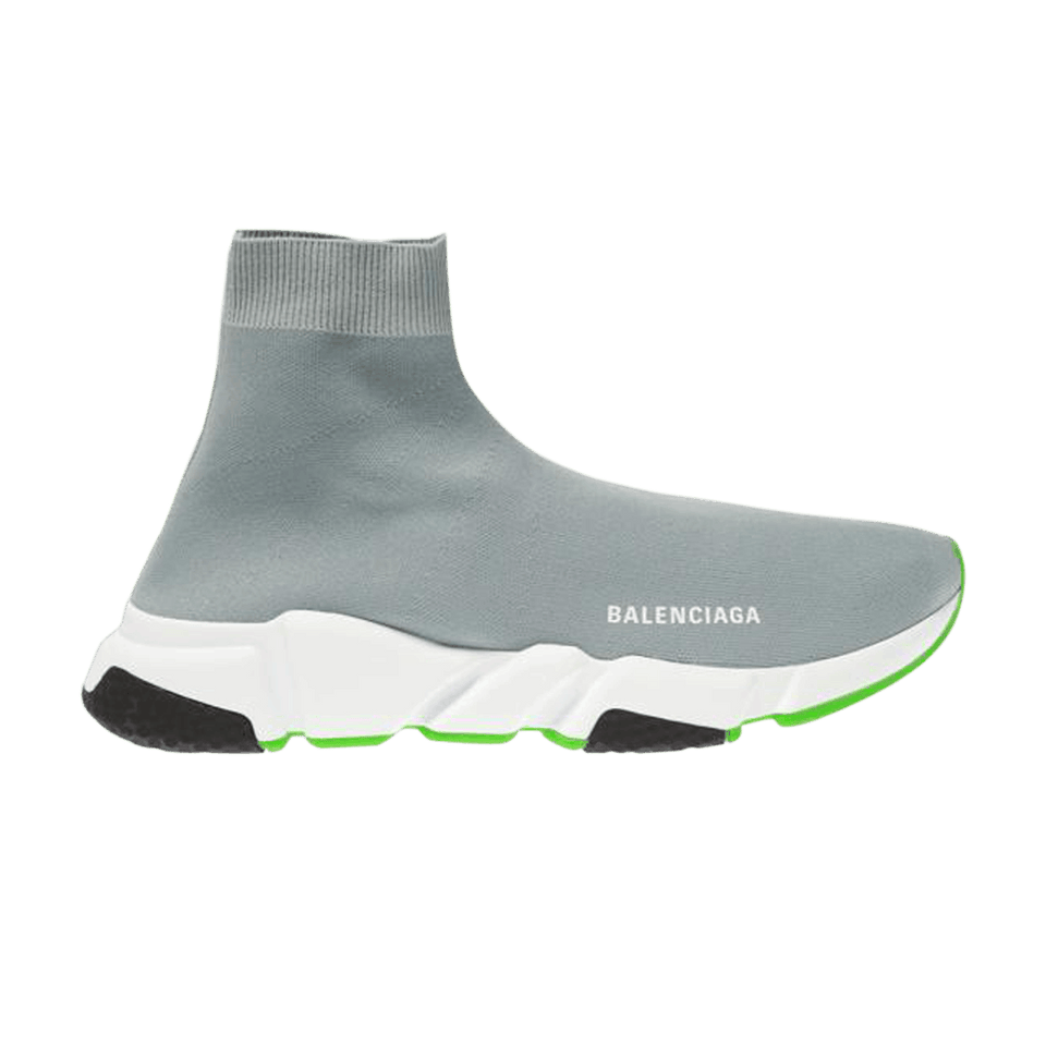 Balenciaga Speed Trainer Gray Green