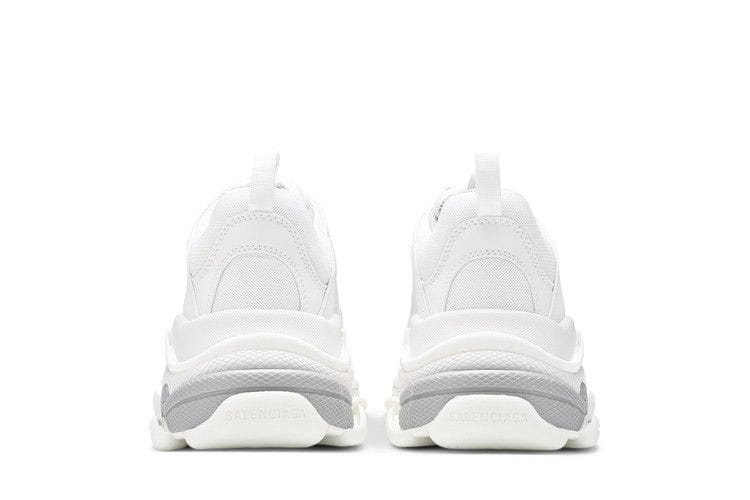 Balenciaga Triple S White Silver