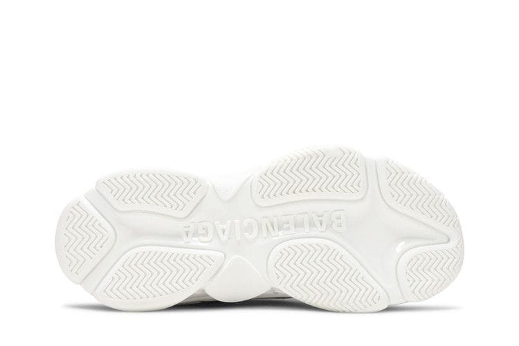 Balenciaga Triple S White Silver