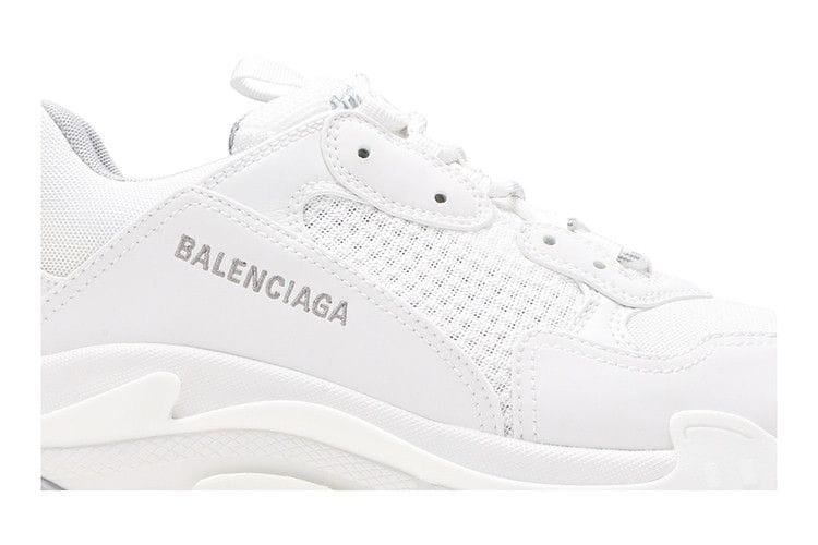 Balenciaga Triple S White Silver