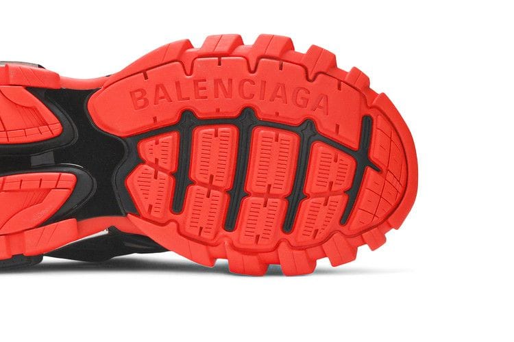 Balenciaga Track.2 Trainer Black Red Grey