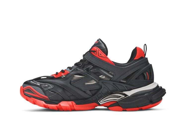 Balenciaga Track.2 Trainer Black Red Grey