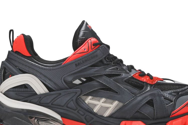 Balenciaga Track.2 Trainer Black Red Grey