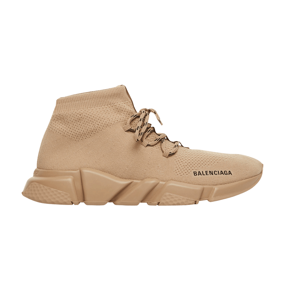 Balenciaga Wmns Speed Lace Up Trainer 'Beige'