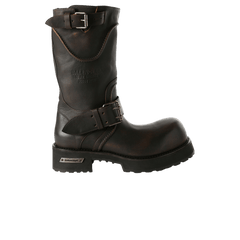 Balenciaga Venom Bootie Brown Silver