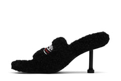 Balenciaga Furry Sandal M80 Black (Womens)