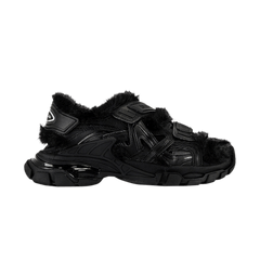 Balenciaga Strap Sandal Black