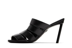 Balenciaga Wmns Buckle Strap Sandal 'Black Silver'
