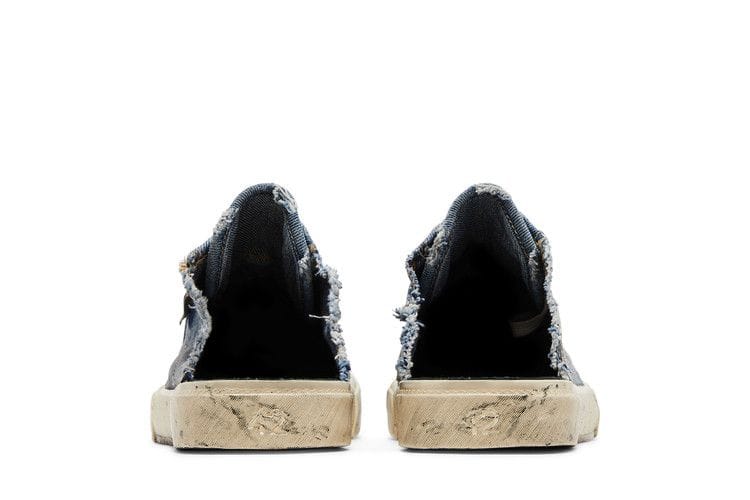Balenciaga Paris Sneaker Mule Destroyed - Denim