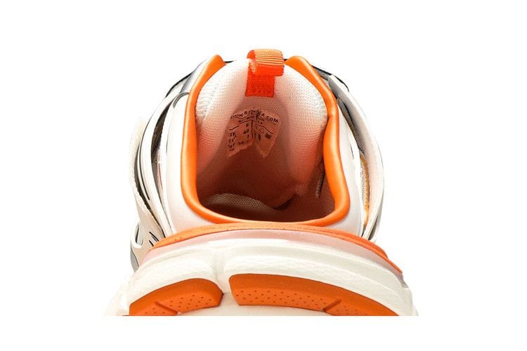 Balenciaga Track Mule White Orange