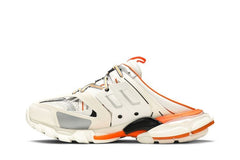 Balenciaga Track Mule White Orange