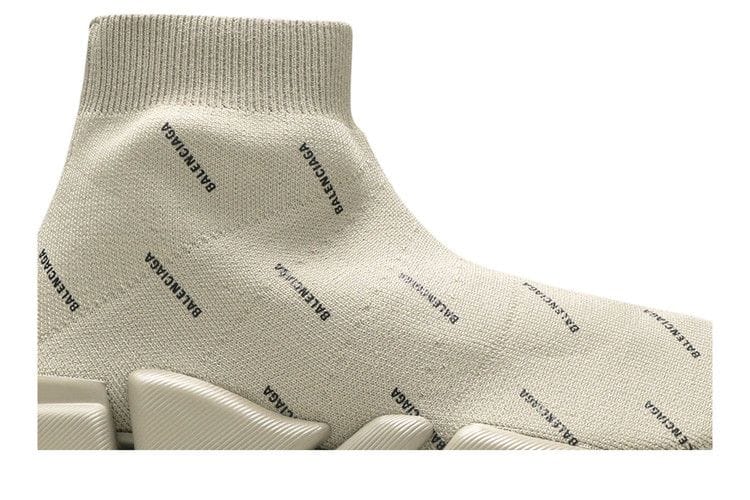 Balenciaga Wmns Speed 2.0 Sneaker 'Allover Logo - Sand'