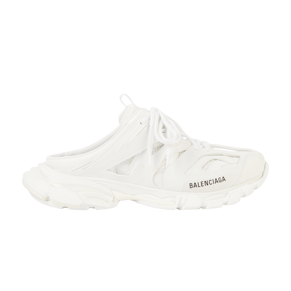 Balenciaga Track Mule White