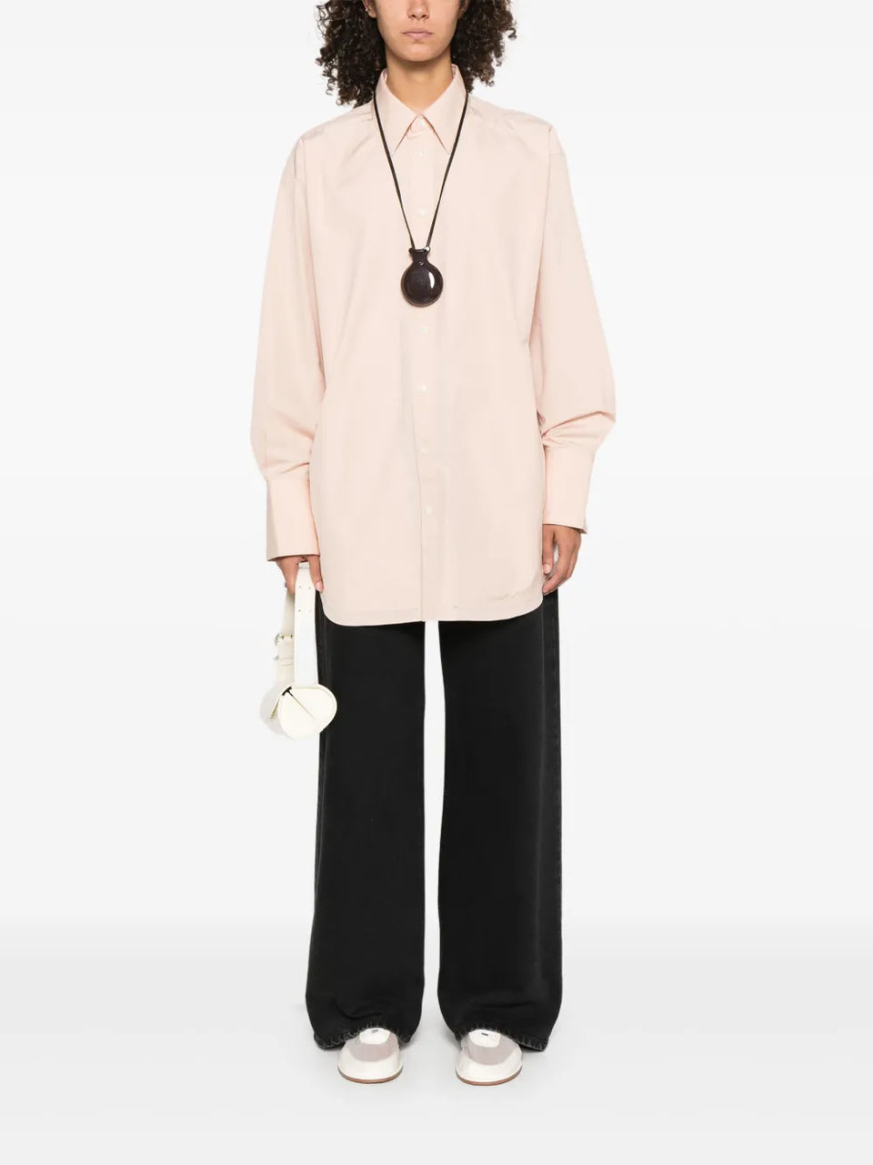 long-sleeve button-up shirt