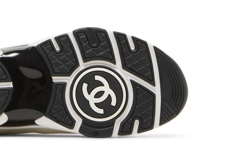Chanel Low Top Trainer Suede White Black (Women's)