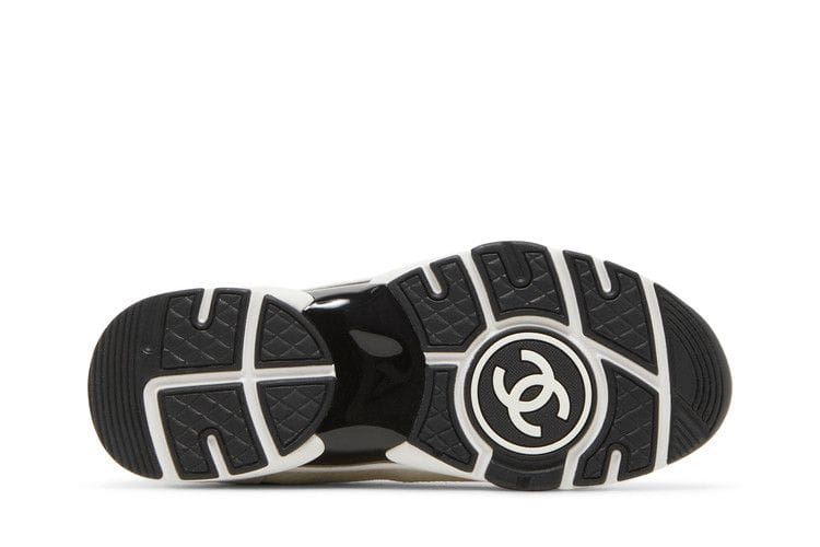 Chanel Low Top Trainer Suede White Black (Women's)